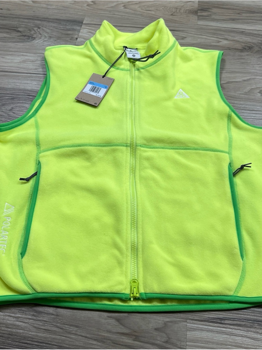 Nike ACG Wolf Tree Polartec® Full Zip Vest Men’s Size Medium IF0975-737 $115 NWT